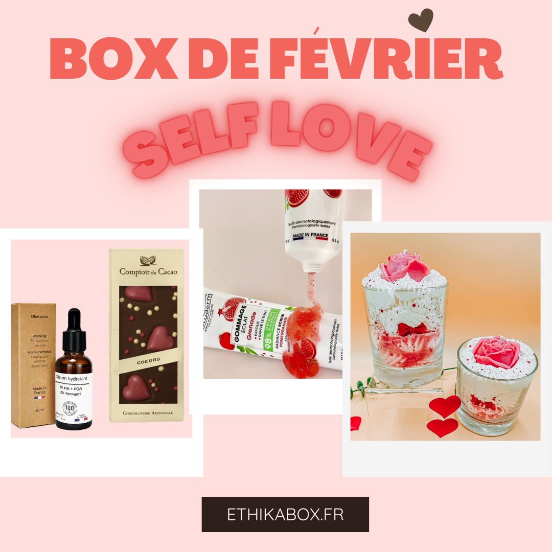 ETHIKA | BOX FÉVRIER 2025 - BOX SELF LOVE