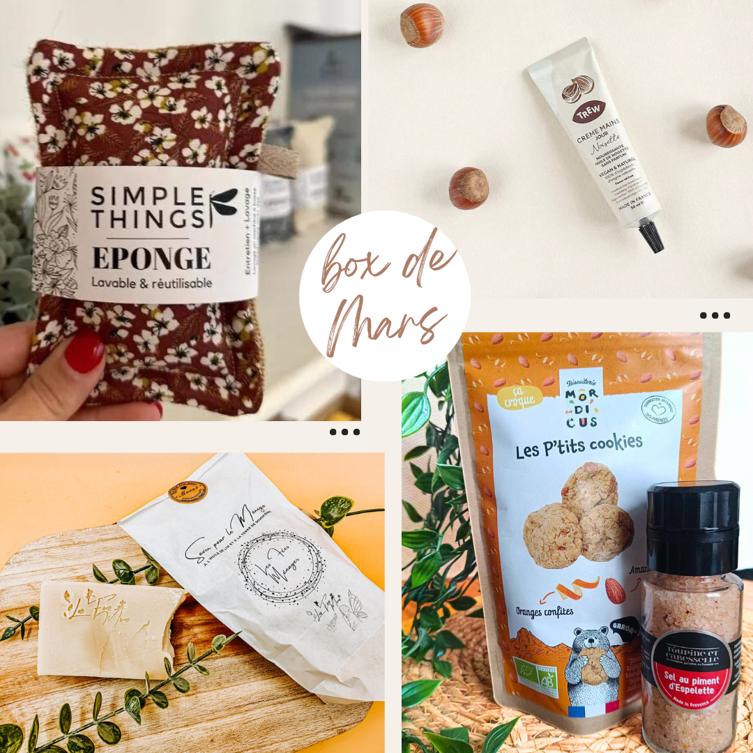 box mensuelle abonnement bio, box beauté bio, box bio, box livraison produits bio